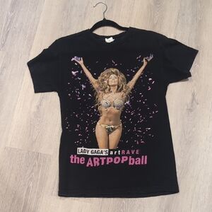 Lady Gaga ArtRave Black T-Shirt